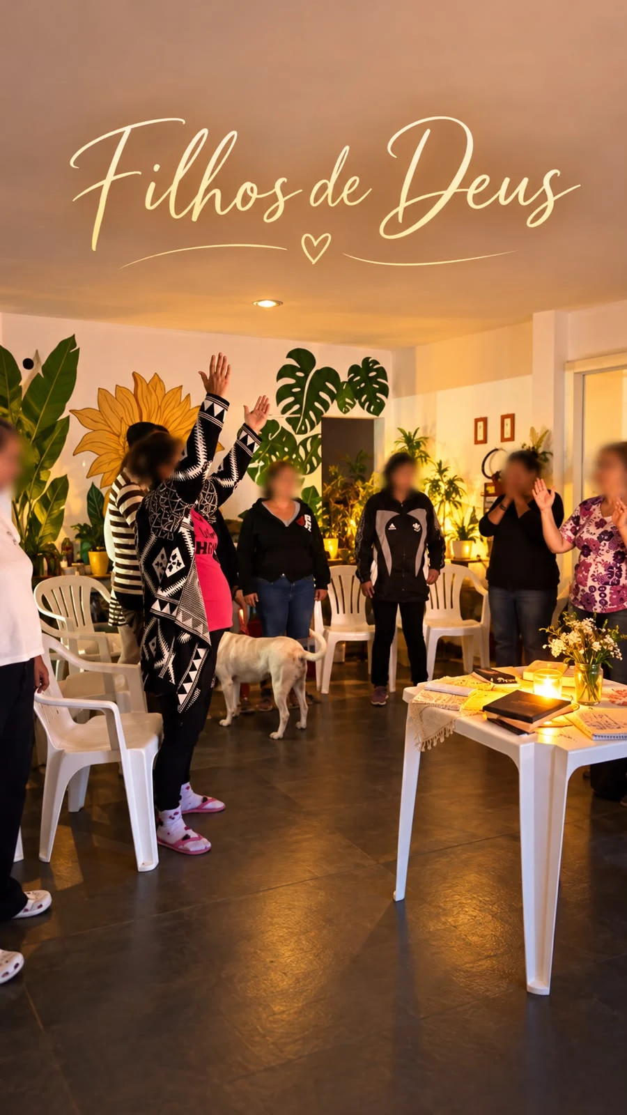 Registro de encontro da unidade feminina de Portão