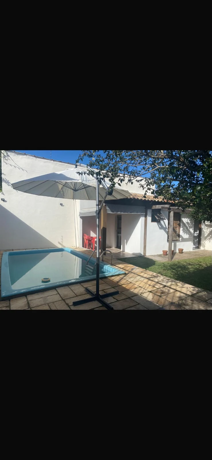 Pátio da unidade feminina de Portão