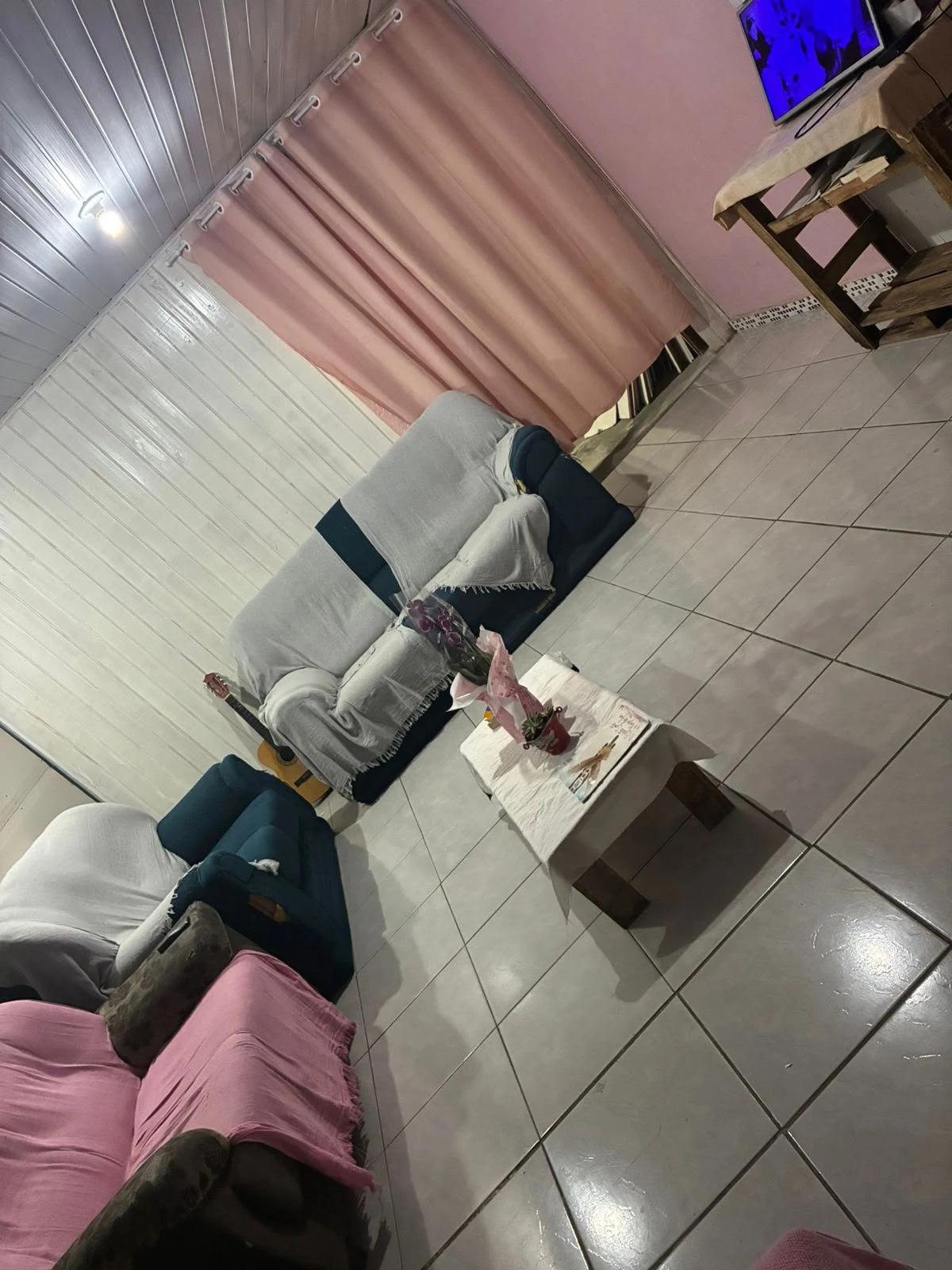 Sala de estar da unidade feminina de Portão